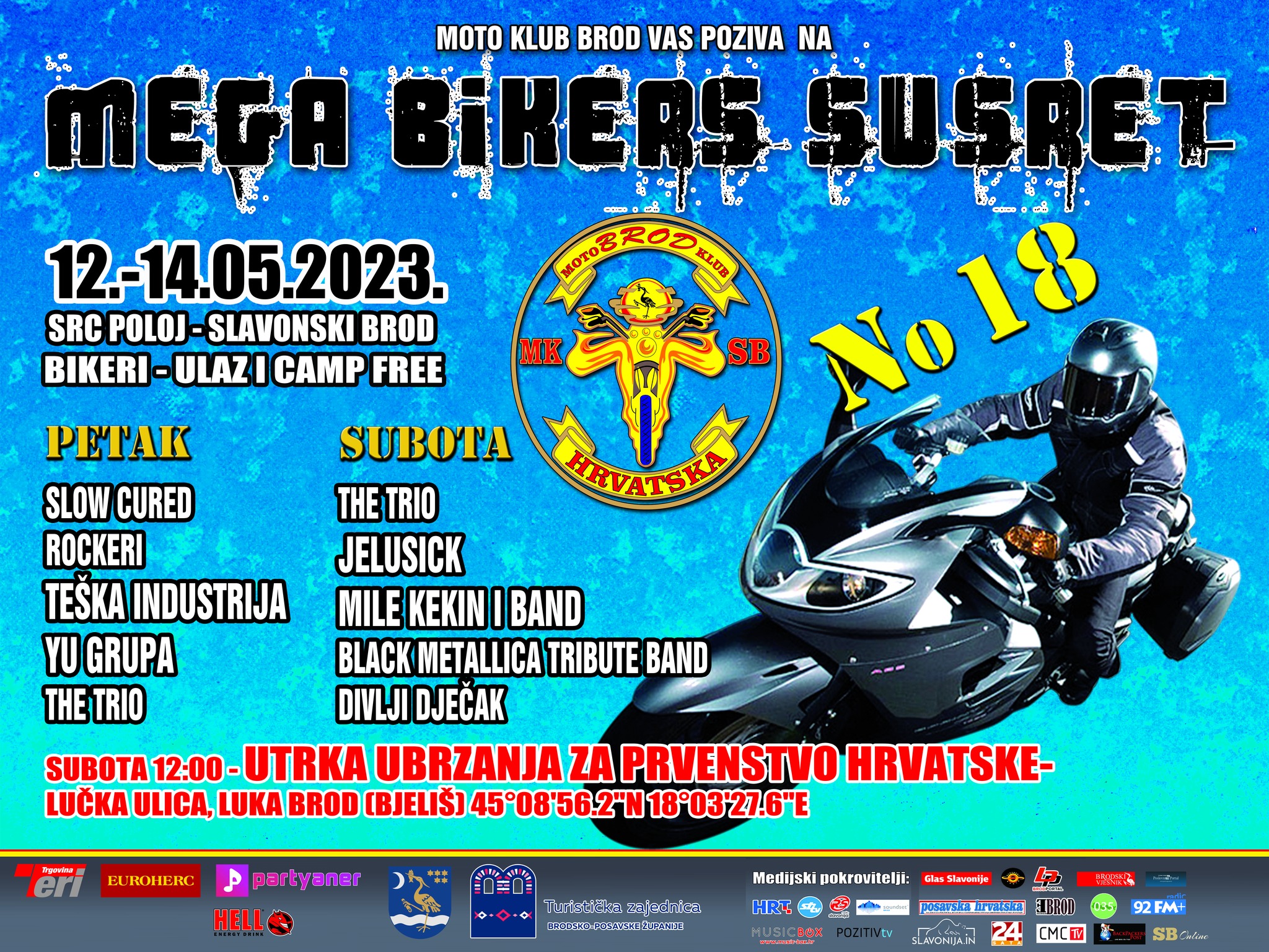 OSVOJITE ULAZNICE ZA MEGA BIKERS NO. 18!